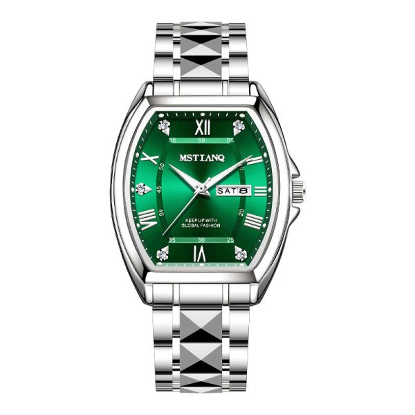 Silver Case Green