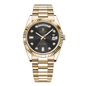 Corgeut 6002L ST1644 Movement Sapphire Mirror 200m waterproof