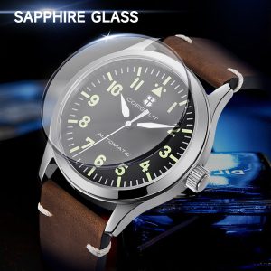 Corgeut 6011 NH35 Movement Sapphire Mirror 100m waterproof