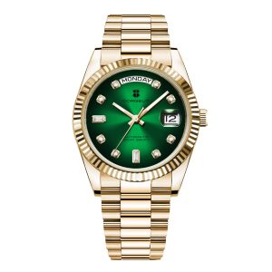 Corgeut 6002L ST1644 Movement Sapphire Mirror 200m waterproof