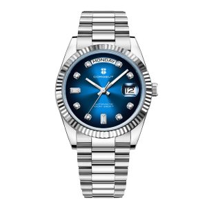 Corgeut 6002L ST1644 Movement Sapphire Mirror 200m waterproof