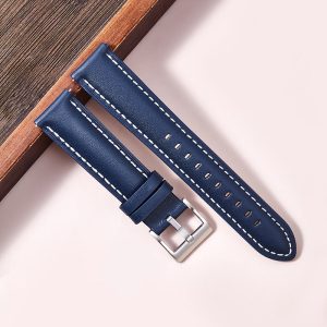 Wholesale Top Layer Calfskin Leather Simple Watch Band  18cmm