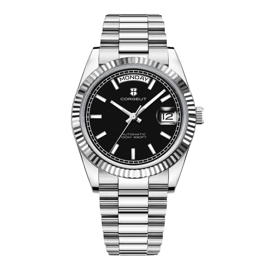 Corgeut 6002L ST1644 Movement Sapphire Mirror 200m waterproof