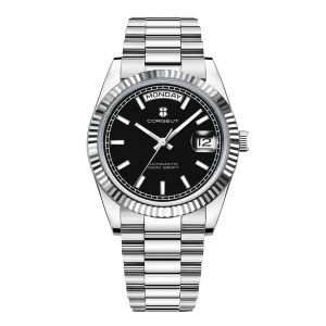 Corgeut 6002L ST1644 Movement Sapphire Mirror 200m waterproof