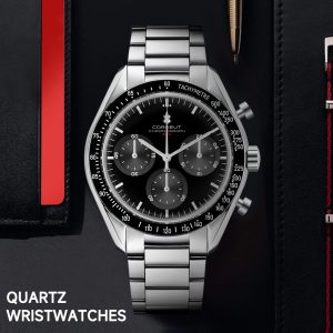 Corgeut 9005 VK63 Movement Sapphire Mirror 100m waterproof
