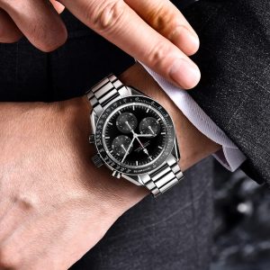 Corgeut 9005 VK63 Movement Sapphire Mirror 100m waterproof
