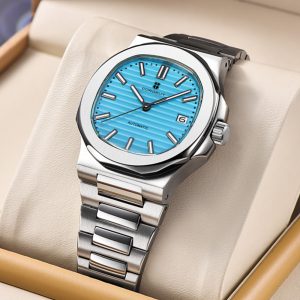 Corgeut 6017 NH35 Movement Sapphire Mirror 100m waterproof