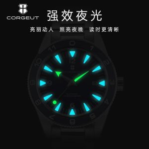 Corgeut 6013 NH35 Movement Sapphire Mirror 100m waterproof