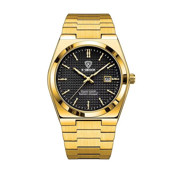 Full Gold Shell Black Surface
