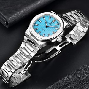 Corgeut 6017 NH35 Movement Sapphire Mirror 100m waterproof