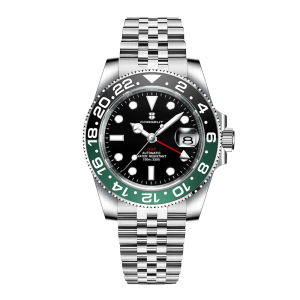 Corgeut 6001 NH34 Movement Sapphire Mirror 100m waterproof