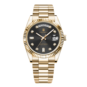 Corgeut 6002L ST1644 Movement Sapphire Mirror 200m waterproof