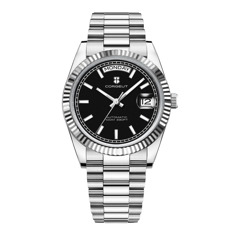 Corgeut 6002L ST1644 Movement Sapphire Mirror 200m waterproof