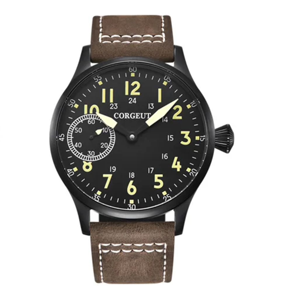 Corgeut 6023 ST3600 Movement Sapphire Mirror 30m waterproof