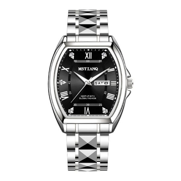 Silver Shell Black