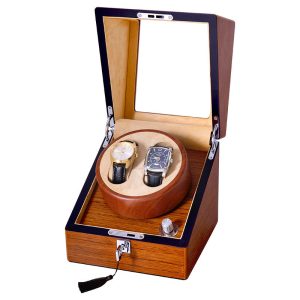 Multi-Position Wooden Watch Winder